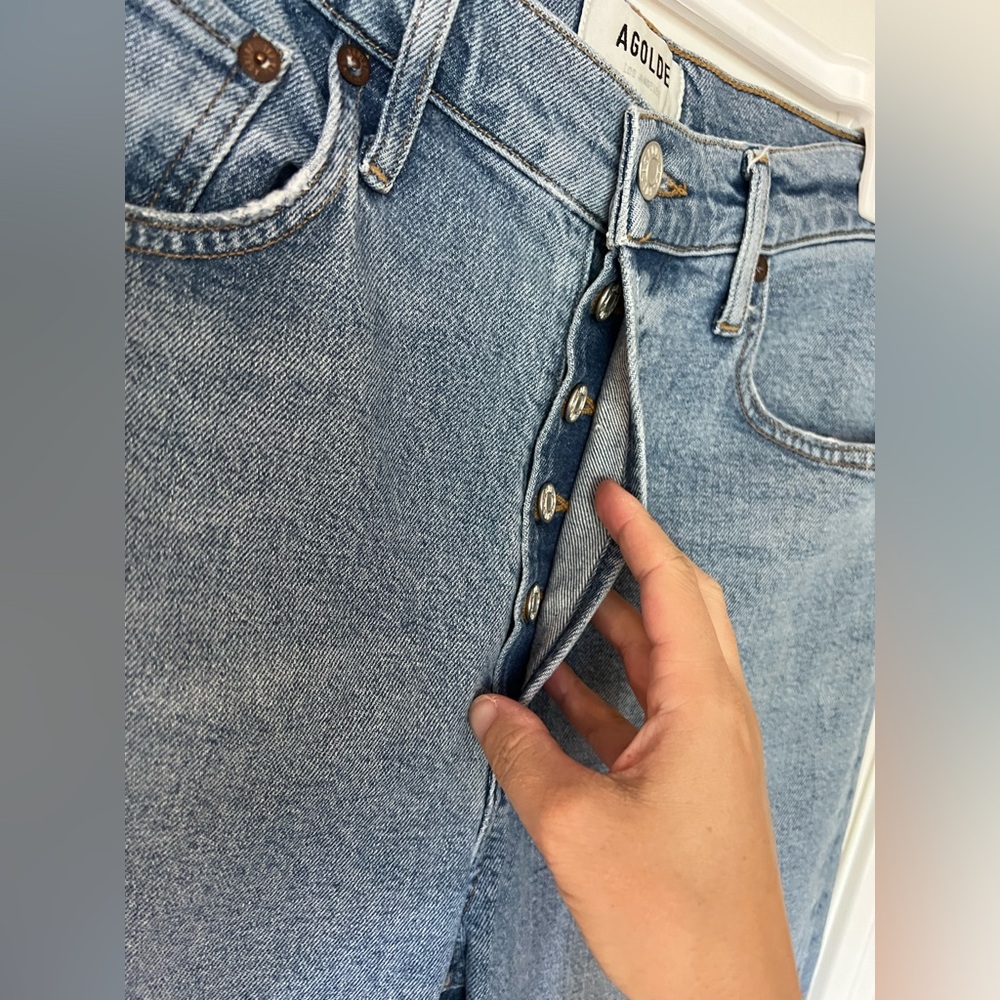 AGOLDE Riley High Waisted Jeans - Picture 3 of 7